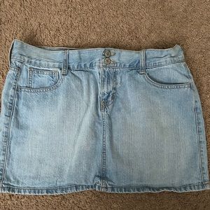 Denim skirt